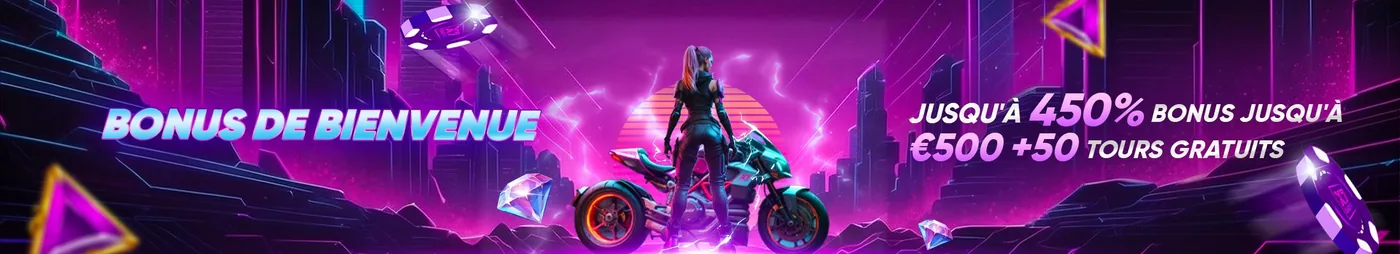 Bonus de bienvenue X7 Casino : 450 % jusqu'à 500 € et 50 tours gratuits